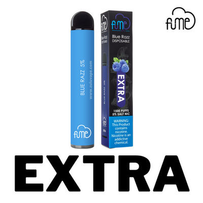 SUS304 Shell Fume 1500 Puffs E Cigs CBD Vape Pod μιας χρήσης 2% 5% νικοτίνη