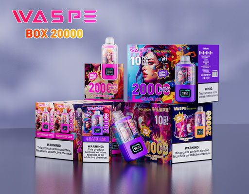 Τύπος C Φορτιστήρας Μεγάλος Puff Vape 24 ml Ejuice 12 Φρουτοποικίες 20000 Puffs