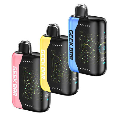 Geek Bar Pulse X 18mL Φρουτώδεις γεύσεις Draw-Activated Smart Screen Ξαναχρησιμοποιήσιμο ατμόσφαιρο