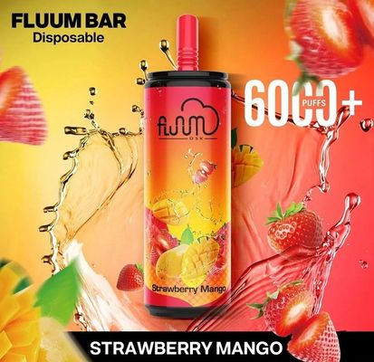 Χονδρικό γεμισμένο εκ των προτέρων 15ml ejuice 650mAh vape 6000puffs FluumBar6000 μίας χρήσης