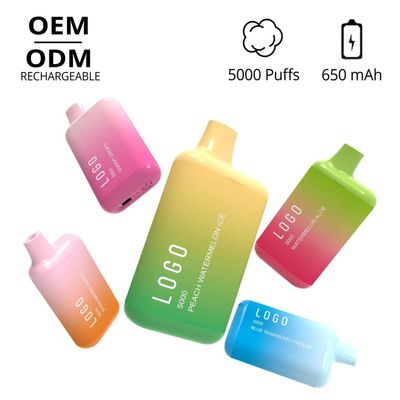SUS304 γεύση μίας χρήσης Vape 1.2ohm φρούτων φραγμών BC5000 νεραιδών cOem