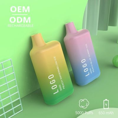 SUS304 γεύση μίας χρήσης Vape 1.2ohm φρούτων φραγμών BC5000 νεραιδών cOem