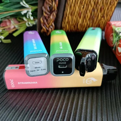 ODM 5000 μίας χρήσης συσκευή POCO 5000 νικοτίνη 50mg cOem Vaping ριπών