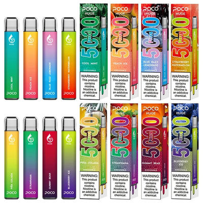 5% Nic αλατισμένο 15ml αρωματικό ε-χυμός Vape Ε Cigs μίας χρήσης POCO 5000