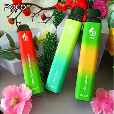 POCO Huge 5000 Puff Ξαναχρησιμοποιήσιμη συσκευή καπνίσματος E τσιγάρο 15 ml προγεμισμένο καπνιστό