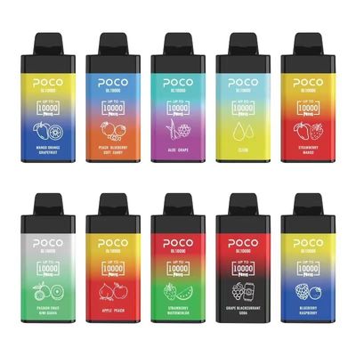10pcs/box 200pcs/case Big Puff Vape με USB-C τύπου φόρτισης και Mesh Coil για