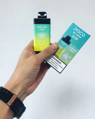 10pcs/box 200pcs/case Big Puff Vape με USB-C τύπου φόρτισης και Mesh Coil για