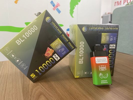 10pcs/box 200pcs/case Big Puff Vape με USB-C τύπου φόρτισης και Mesh Coil για