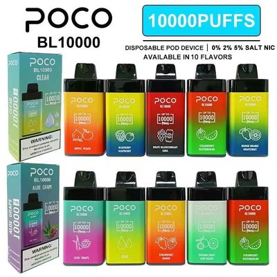 Poco BL10000Puffs 10PCS/Display Box Πένα για βιασμό μίας χρήσης με μέθοδο πληρωμής TT