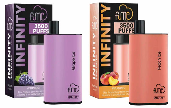Fume Infinity Μίας χρήσης 3500 Puffs 1500mAh 12ml Pre Filled E Juice Vape Pen