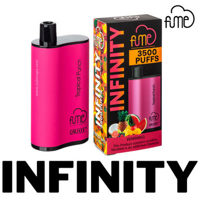 Fume Infinity Μίας χρήσης 3500 Puffs 1500mAh 12ml Pre Filled E Juice Vape Pen