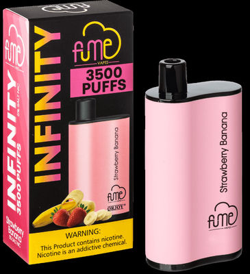 Fume Infinity Μίας χρήσης 3500 Puffs 1500mAh 12ml Pre Filled E Juice Vape Pen