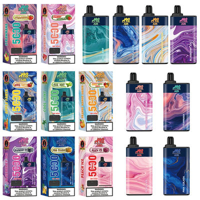 AIR 5000 γεμισμένη μανδρών Vape ριπών επανακαταλογηστέες προ συσκευές 950mAh AIS λοβών