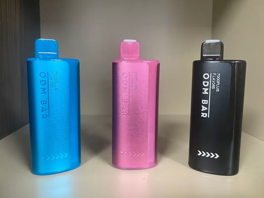 Φοβιτσιάρης υγρός Vape Ti7000 μίας χρήσης έξυπνος Vape λοβός 75g μανδρών Ε