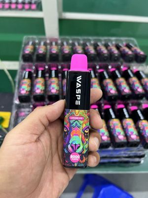 Τύπος-C Τεχνική συσκευή φόρτισης Cabe Waspe 8000Puffs Ηλεκτρονικό στυλό μιας χρήσης με μπαταρία 650mAh
