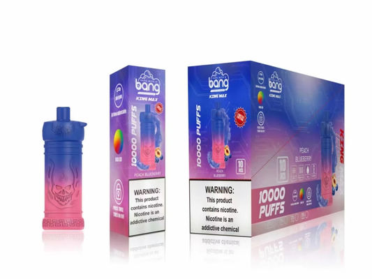 BangKing 10000 ριπές 5 μίας χρήσης μεγάλη ριπή Vape νικοτίνης με SUS304 Shell