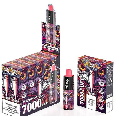 Waspe 8000 Puffs Bar Pod μιας χρήσης στυλό 650 mAh Επαναφορτιζόμενη Type-C