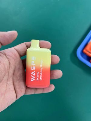 Waspe 5000Puffs E Τσιγάρο Εναχρησιμοποιήσιμο Vape 13ML 2%/3%/5% Nic 650mah επαναφορτιζόμενο