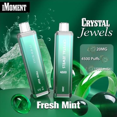 Ιδιωτική Ετικέτα Custom Crystal Vape Pen 12 ml 4500 Puff Pod Αποχρησιμοποιήσιμο