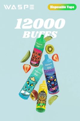 Η Waspe 12000Puffs είναι δημοφιλής στην Ευρώπη με την RandM Tornado Big Puff Vape Mesh Coil