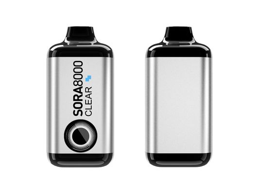 14 ml Sora 8000 Ξαναχρησιμοποιήσιμο Vape Bar 1.1ohm Mesh Coil 650mah τύπου-C επαναφορτιζόμενο