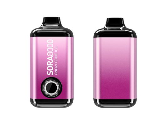 Sora 8000 Puff επαναφορτιζόμενο E τσιγάρο Mix φρούτα Φαλβορίκια Ξαναχρησιμοποιήσιμη πένα