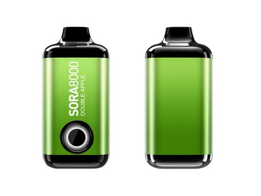 14 ml Sora 8000 Ξαναχρησιμοποιήσιμο Vape Bar 1.1ohm Mesh Coil 650mah τύπου-C επαναφορτιζόμενο