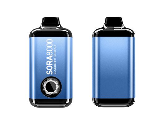 Sora 8000 Puffs 5% Nic Salt Προγεμισμένο Απορριπτέο Βάιπ 14ml 1.1ohm Mesh Coil