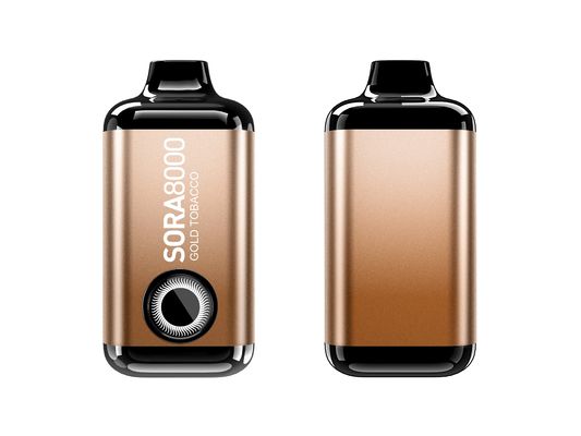 Sora 8000 Puffs Mesh Coil Προγεμισμένο Απορρίψιμο Βάιπ Με Πυρορροή 5% Nic