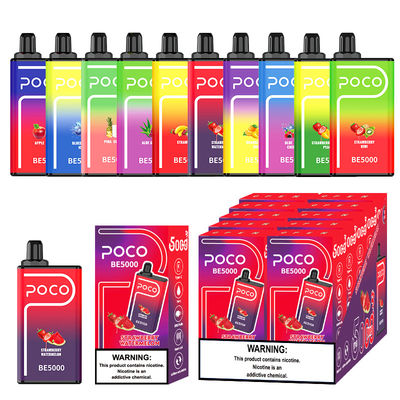 POCO BE5000 Προγεμισμένο Σύστημα Pod Vape Puff Bar 5000 Puffs 1.2ohm Φρούτο γεύση
