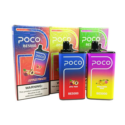 POCO BE5000 Puffs 50mg Νικοτίνη Εγκαταλειπτικό Vape 14ml Προγεμισμένος χυμός 1200mAh
