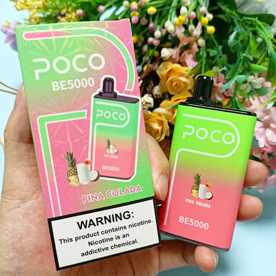 POCO BE5000 5000 Φουσκάλες Πένα για μία φορά φρούτο Ηλεκτρονικό τσιγάρο