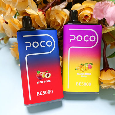POCO BE5000 5000 Φουσκάλες Πένα για μία φορά φρούτο Ηλεκτρονικό τσιγάρο