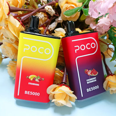 POCO BE5000 5000 Φουσκάλες Πένα για μία φορά φρούτο Ηλεκτρονικό τσιγάρο