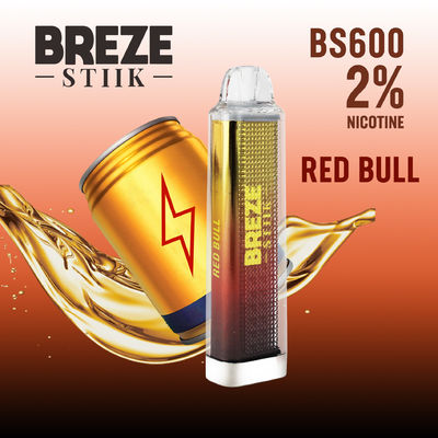 BREZE BS600 Ξαναχρησιμοποιούμενο ατμόσφαιρο 2 ml Προγεμισμένο χυμό 500mah μπαταρία 1.4ohm Coil