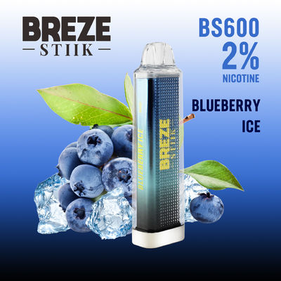 600Puffs Πένα για μια φορά με 2 ml ηλεκτρονικού υγρού και βάρος 35g