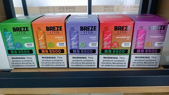 Μηχανή απορρίψεως βέϊπ με μαντήλι CBD με 17 ml προγεμισμένου χυμού και αντοχή 1.2