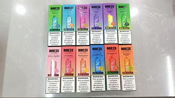 Μηχανή απορρίψεως βέϊπ με μαντήλι CBD με 17 ml προγεμισμένου χυμού και αντοχή 1.2