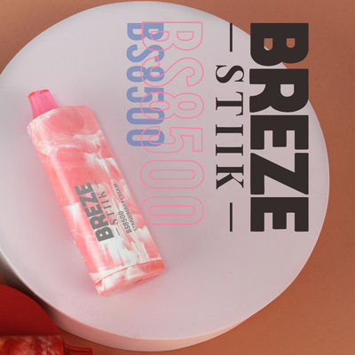 BREZE STIIK BS8500 Ξαναχρησιμοποιήσιμο ατμόσφαιρο Μεγάλη φούσκα 17 ml Προγεμισμένος χυμός 600mAh μπαταρία