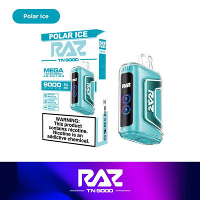 5% 50mg Δυνατότητα νικοτίνης ΗΠΑ Vape 1,2ohm Mesh Coil Φρούτα Falvors