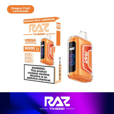 5% 50mg Δυνατότητα νικοτίνης ΗΠΑ Vape 1,2ohm Mesh Coil Φρούτα Falvors