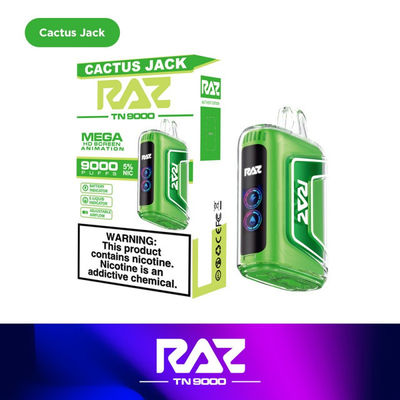 5% 50mg Δυνατότητα νικοτίνης ΗΠΑ Vape 1,2ohm Mesh Coil Φρούτα Falvors