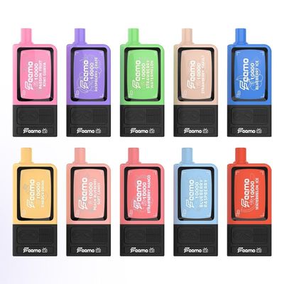 Περισσότερες από 10000 σφουγγαρίσεις POD Vape μιας χρήσης με χωρητικότητα 20 ml και φόρτιση τύπου C