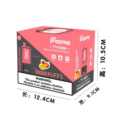 20 ml χωρητικότητας φυσίγγιας Μεγάλη φούσκωση Ξαναχρησιμοποιήσιμο vape με κορυφή γεμίσματος και πλέγμα σπείρας