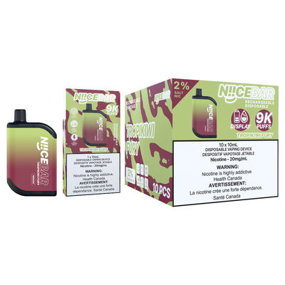 Niice Bar 9000 Puffs 14 γεύσεις Ενημερωτικό ηλεκτρονικό πένα
