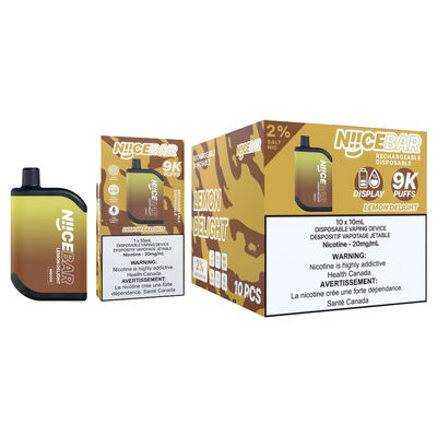 0/2%/5% Nic Big Puff Vape με αντίσταση 1,1 ohm με οθόνη