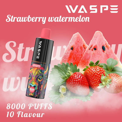 8000Puffs Ξαναχρησιμοποιήσιμο 16ml E-Juice E-Cigarette 10 γεύσεις για βολικό ατμό