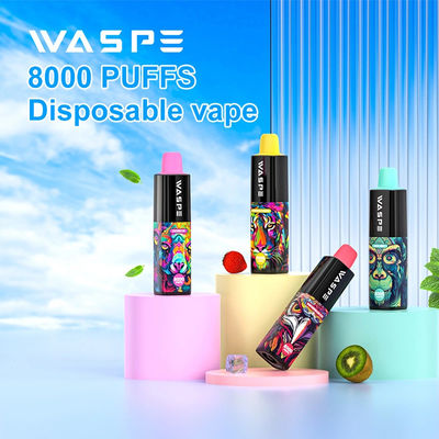 8000Puffs Ξαναχρησιμοποιήσιμο 16ml E-Juice E-Cigarette 10 γεύσεις για βολικό ατμό