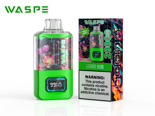 Sus304 Μεγάλο Βάιπ με 20000 Βάιπ 650Mah Η μπαταρία οθόνης
