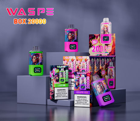 Τύπος C Φορτιστήρας Μεγάλος Puff Vape 24 ml Ejuice 12 Φρουτοποικίες 20000 Puffs